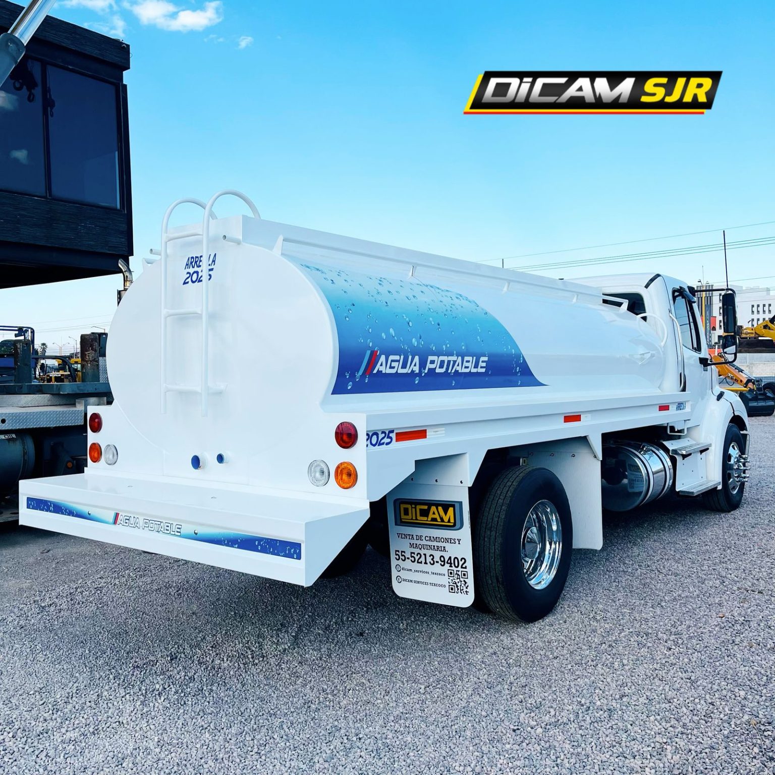 Camión Rabón Pipa de Agua 10,000 lts. Freightliner M2 112 Año 2014 ...